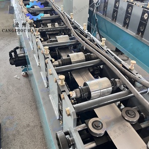 Machine automatique de formage à froid de profilés pour rayonnages AS/RS avec PLC, boîte de vitesses et roulement - Product Image 3