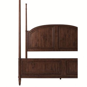 <b>Black</b> Solid Wood Spindle <b>Bed</b> Frame, Vintage Jenny Lind Platform <b>Bed</b> with Headboard and Footboard, Farmhouse Bedroom Furniture - Product Image 4