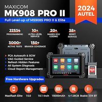 Herramientas de Programación y Ajuste de ECU Autel MaxiCOM MK908 Pro II MK908P II, como Maxisys Ultra Lite Elite II MS919 Ms909 908, Envío Gratuito