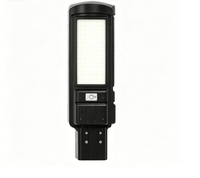 Projecteur solaire LED 100W IP65 étanche avec panneau solaire réglable, allumage/extinction automatique, lampe extérieure pour jardin, cour, parking