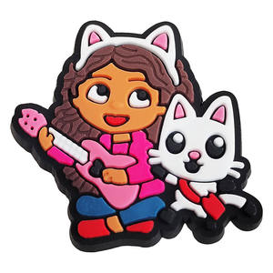 Personnalisé Nouveau Gabbys <span class=keywords><strong>Chat</strong></span> Dessin Animé Sabot Charmes <span class=keywords><strong>Maison</strong></span> de Poupée Sabot Charmes Haute Qualité Chaussures Accessoires Pour Vente En Gros Design Charmes - Product Image 3