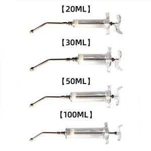 10ml Nhựa thép ống tiêm tự động Chim Vẹt trung chuyển động vật ăn thuốc súng gia cầm drencher vòi phun TPX thú y - Product Image 2