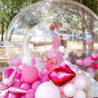 Ventes directes d'usine Maison à bulles gonflable Transparent Pvc Bulle Ballon Maison Fête Tente dôme gonflable
