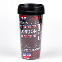 Bouteille d'eau isotherme en acier inoxydable avec logo personnalisé, souvenir de voyage, thermos