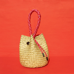 Borsa Estiva <span class=keywords><strong>a</strong></span> Secchiello <span class=keywords><strong>in</strong></span> Paglia per Donne, Borsa da Spiaggia Intrecciata <span class=keywords><strong>a</strong></span> <span class=keywords><strong>Mano</strong></span> con Manico <span class=keywords><strong>in</strong></span> <span class=keywords><strong>Corda</strong></span>, Borsa <span class=keywords><strong>a</strong></span> Tracolla <span class=keywords><strong>in</strong></span> Rafia e Rattan - Product Image 1