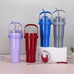 Vaso Térmico de Acero Inoxidable de 40 oz, Ecológico, Personalizado, Promocional, de Gran Capacidad, con Asa, para Exteriores - Product Image 3
