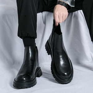 Nuovo Design di Stivali Casual da Uomo Eleganti e Confortevoli, Scarpe alla Moda per Gentiluomini - Product Image 4