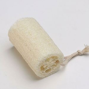 Natural Loofah Sponge Cleaning Brush Organic Luffa Exfoliating <b>Bath</b> Brush - Product Image 1