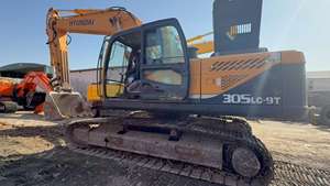 Used Hyundai 305 LC-9T Hydraulic Crawler Excavator 2022 <b>Model</b> 30 Ton Diesel <b>Engine</b> with Motor Gearbox Pump and Cheap Price - Product Image 2