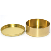 Boîte à gâteau ronde en forme de lune en métal pour la cuisson, ensemble de boîtes d'emballage pour gâteau à ressort de rêve de 10 pouces décoré de luxe personnalisé