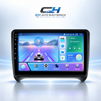 Pour Audi TT 2006-2012, autoradio Android 13 9 pouces, écran QLED 8 cœurs, CarPlay et Android Auto sans fil, 4G LTE DSP