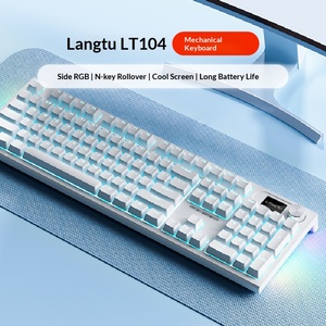 Clavier mécanique personnalisable à trois modes, Bluetooth sans fil, filaire, avec écran rétroéclairé, flexible - Product Image 5