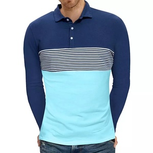 Camisetas de Golf de Manga Larga Personalizadas de Alta Calidad para Hombre, Camiseta Polo de Poliéster - Product Image 1