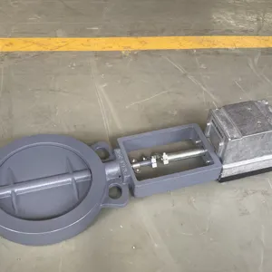 Large, large and weight, efficient air butterfly valve