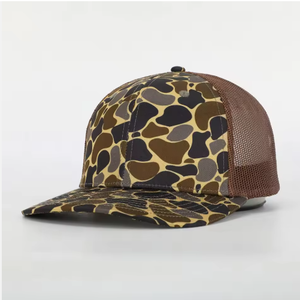 Gorra Trucker de 6 Paneles con Camuflaje de Patos, de Alta Calidad, con Logotipo Personalizado, Gorra Deportiva Clásica Promocional, Gorra de Camuflaje, Fabricada en Vietnam - Product Image 5