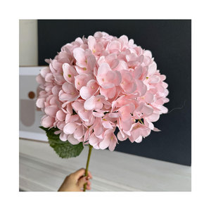 Fleurs d'hortensia artificielles Jinxi en soie, décorations de mariage, ornements faits à la main pour la maison et la table - Product Image 5