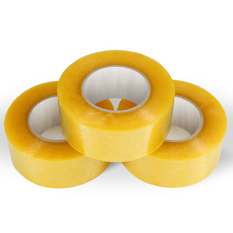 Factory Wholesale Self Adhesive Tape Bopp Jumbo Roll Cintas Adhesiva Transparent Clear Brown Packing Tape For Sealing Carton