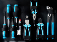 Ensemble d'outils à main pour la réparation aérospatiale et automobile |   Étui de rangement rigide, kit d'outils multifonctions intégré, robuste, vente en gros OEM