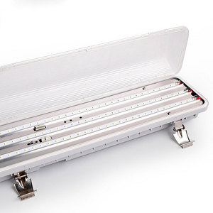 <span class=keywords><strong>Tube</strong></span> de lumière du jour à <span class=keywords><strong>LED</strong></span> IP65 étanche Tri-proof Light 2FT/4FT/5FT 20W/40W/50W 6000K SMD <span class=keywords><strong>pour</strong></span> l'éclairage de <span class=keywords><strong>garage</strong></span> d'atelier - Product Image 2