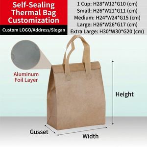 Custom Logo Promotional Biodegradable Aluminum Fabric Thermal Leak Proof Insulated Food <b>Cooler</b> <b>Backpack</b> Bag - Product Image 5