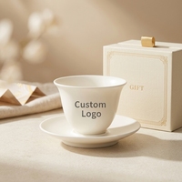 Ensemble de tasses à café arabes en céramique, tasses à thé turques personnalisées, logo personnalisé, fabricant en gros, style moyen-oriental, tasse à cawa en porcelaine