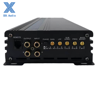 Amplificateur de voiture de classe D haut de gamme 2000W*1CH Mono canal avec crossovers et égaliseurs pour un système audio de voiture amélioré