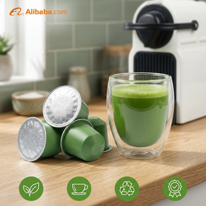 Cápsulas de Matcha de 2-8g de ajuste universal, compatibles con múltiples sistemas de café, mezcla de sabores diversos, etiqueta privada, embalaje personalizado, a granel - Product Image 1
