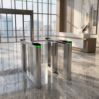 Speed Gate Turnstile Optical Barrier Access Control System Pedestrian Security Gate CE Certified