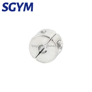 SGYM Adjustable 316 Stainless Steel Wire Rope Grip Stop Single Pivot Cable Suspension Clamp 5mm