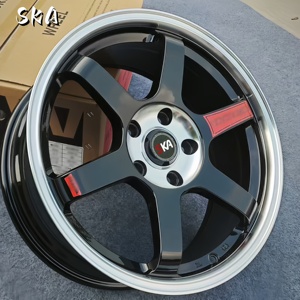 <span class=keywords><strong>ล้อ</strong></span>แม็กซ์ SKA สำหรับรถยนต์นั่งส่วนบุคคล ดีไซน์ TE37 สไตล์ JDM ขนาด <span class=keywords><strong>18</strong></span> นิ้ว 18x9.5/8.5 พร้อมดุม<span class=keywords><strong>ล้อ</strong></span> 5x114.3 ผลิตจากอลูมิเนียมอัลลอยน้ำหนักเบา - Product Image 4