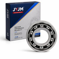 Rodamiento de bolas de contacto angular JYJM OEM 7008, 40mm de diámetro interior, 68mm de diámetro exterior, 15mm de ancho, alta velocidad, bajo ruido, de una hilera, para montaje en par.