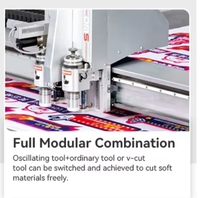 Máquina cortadora de adhesivos plotter de corte plano de vinilo ZL126