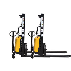 Venta al por mayor 1000 kg 1500 kg 2,5 M carretilla elevadora eléctrica ligera Grúa apiladora semieléctrica - Product Image 1