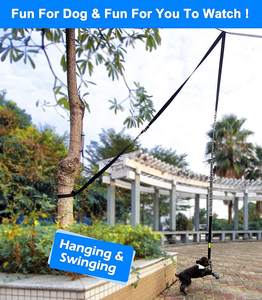 Juguete Colgante Elástico para Perros, Juguete Interactivo de Tirar para <span class=keywords><strong>Pitbull</strong></span> y Perros Pequeños a Grandes para Ejercicio y Juego Individual - Product Image 4