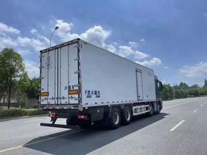 Foton AUMAN Heavy Duty Diesel 8x4 Manual New Refrigerator <b>Freezer</b> <b>Box</b> Truck Euro 6 Emission Fish Meat Ice Cream Transport - Product Image 4