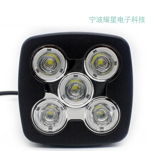 ไฟส่องสว่างสำหรับงานกลางแจ้ง 50W 5LED รูปทรงสี่เหลี่ยม สำหรับติดตั้งบนหลังคารถออฟโรด วัสดุอลูมิเนียมอัลลอยด์ มาตรฐาน IP65 แหล่งกำเนิดแสง LED แบบ DC - Product Image 1