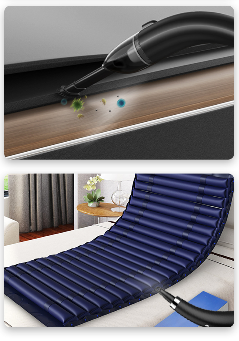 New M9 high suction car wireless vacuum cleaner with inflator blower
