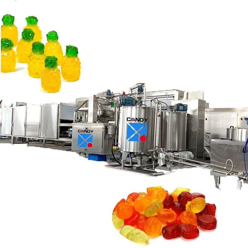 High Quality Gummy Making Machine Jelly Candy Machine Gummy Fruit Production Machine