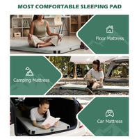 Tragbare Moderne Schlafzimmer-Bodenmatratze Memory-Schaum Schlafunterlage Camping-Matratze Schule Krankenhaus Abnehmbarer Bezug Hypoallergen