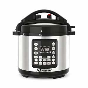 ANBOLIFE 2026 <span class=keywords><strong>Olla</strong></span> Interior Antiadherente de 5L 6L 8L, <span class=keywords><strong>Olla</strong></span> Arrocera Automática de Gran Capacidad, Preparador de Sopas, Electrodoméstico de Cocina OEM ODM - Product Image 1