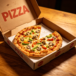 <span class=keywords><strong>Scatole</strong></span> per <span class=keywords><strong>Pizza</strong></span> Personalizzate OEM con Logo, Cartone Rinforzato per Imballaggio <span class=keywords><strong>Pizza</strong></span>, Confezioni da Asporto di Grande Volume - Product Image 4