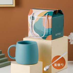 Tazas de Café de Cerámica Ecológicas, de Porcelana Fina, con Diseño Personalizado, Esmaltadas a Color, Venta al Por Mayor, Promocionales - Product Image 5