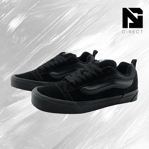 Chaussures de skate en toile Vans Knu-Skool 'Triple Black' pour toutes les saisons, style décontracté - Product Image 2