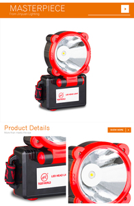 Tigre mundo recargable <span class=keywords><strong>faro</strong></span> luz led cabeza de la lámpara <span class=keywords><strong>al</strong></span> aire libre se - Product Image 2