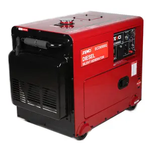 High Quality Senci 6.0 kw silent diesel generators Portable Electric Start Quiet Generator