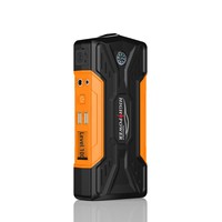QY QC-GJ-025 Démarreur de secours automobile 1000A Grande Capacité, Lanceur de batterie extérieur, Chargeur numérique, Marteau de sécurité 3000+