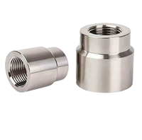 Raccord réducteur BSPT en acier inoxydable 304 poli forgé haute pression sur mesure 3000 LB, filetage interne PT3/4"*1/2"