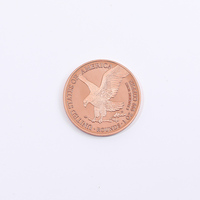 Pièce de monnaie américaine commémorative ronde en cuivre pur .999 de 1 once, motif Walking Liberty 2026, American Eagle