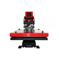 Presse à chaud automatique Qomolangma 16 pouces x 20 pouces, version verticale, machine de transfert de chaleur pour t-shirt