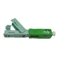 Conector Rápido de Fibra Óptica HONDAO Fast-SC/APC/UPC-Z1 de 0.125mm de Diámetro para Redes FTTH Monomodo/Multimodo, 1 Año de Garantía